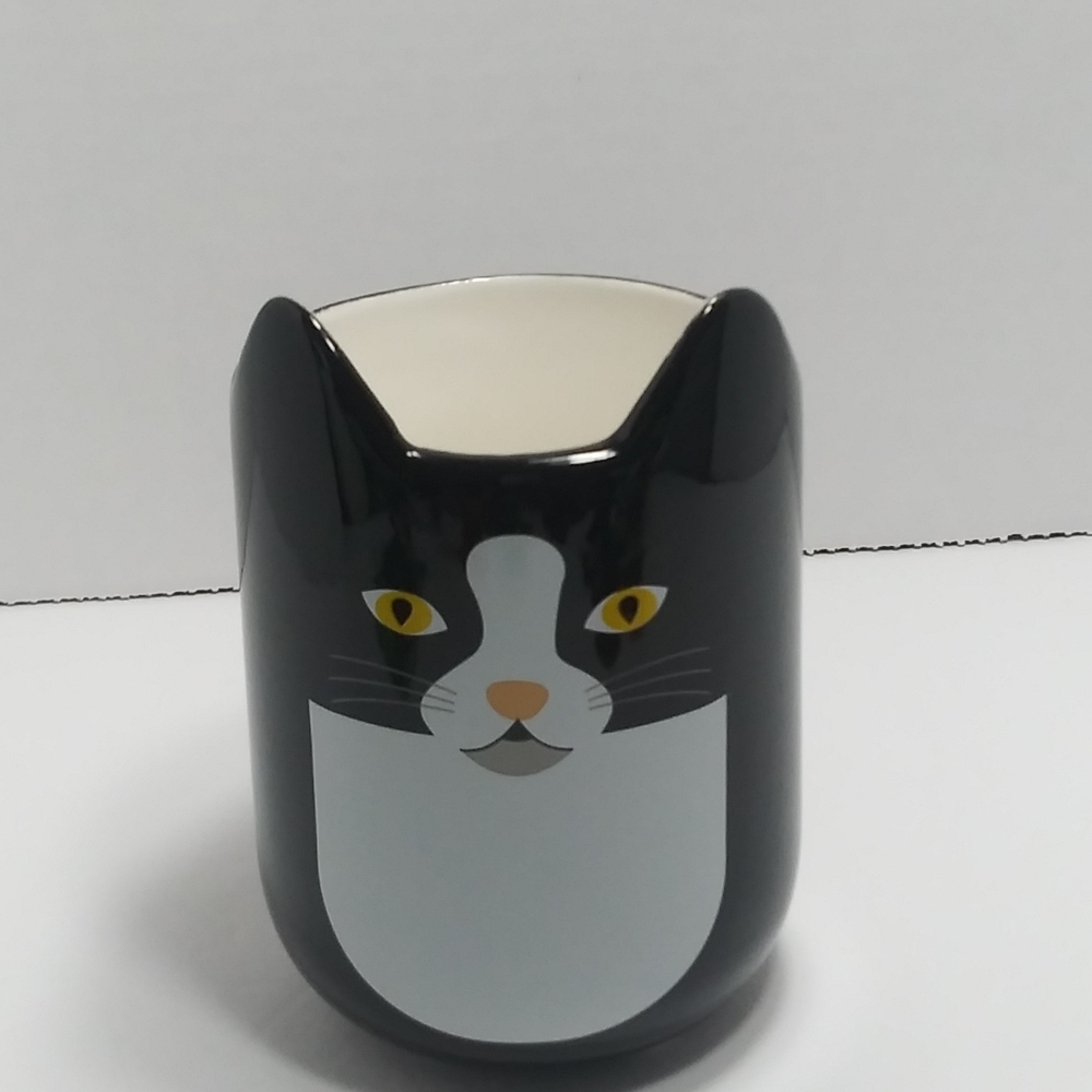 El & Groove 3D Cat mug Black